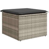 vidaXL 7-dijelni set vrtnih sofa svjetlosivi od poliratana | shoptok.hr
