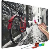  Slika za samostalno slikanje - Red Bike 60x40 Cijene