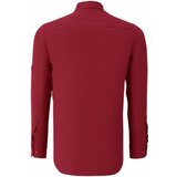 Dewberry DOUBLE SET G721 MEN'S SHIRT-WHITE-BURGUNDY | shoptok.hr