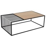 Woody Fashion Club stol Riley, 120x40x40 cm, Bež-crni | Eponuda.ba