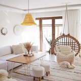  Immax 08273L - Visilica na sajli NATURALEZA 1xE27/40W/230V prečnik 45 cm ratan | Eponuda.com