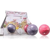 Bohemia Gifts & Cosmetics Bath Bombs Bicycle šumeća kugla za kupku parfemi Lavender + Rosehip & Rose 2x110 g Cijene