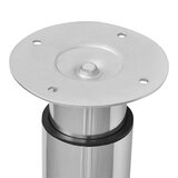  2 Teleskopske Noge za Stol Krom 710 mm-1100 mm | shoptok.hr