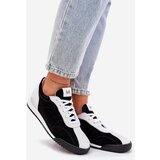 Laura Messi Ladies Leather Sports Shoes 2935 Black | Shoptok.si