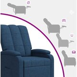  Krevetna stolica za masažu Plava Tkanina | shoptok.hr