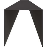 Profil za rubove vrta 10 kom. 100 x 5 x 5 cm Čelik Crna | shoptok.hr
