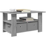  Klubska miza Siva Sonoma 77 x 55 x 42 cm Konstruiran les, (5000295425) | Shoptok.si