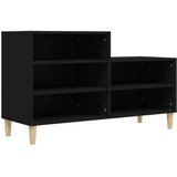 Ormarić Omarica za čevlje črna 102x36x60 cm inženirski les, (20716077) | Shoptok.si