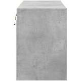  Zidni TV ormarić s LED svjetlima boja betona 80 x 31 x 45 cm | shoptok.hr