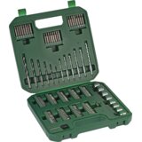 Bosch Set bit nastavaka i burgija 2608522570, L - PH, PZ, SL, HEX, TORX bitovi, nasadni ključevi i matice, burgije za metal, drvo i zid, držači i univerzalni odvijači, 136 komada Cene