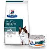 3 kg Hill's Prescription Diet Multi-Benefit + 6 x 156 g mokra hrana gratis! - w/d s piletinom | shoptok.hr