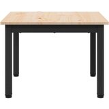  Klubska miza Naravna 50 x 50 x 36 cm Masivno borovo les, (5000107321) | Shoptok.si