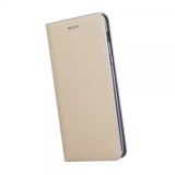  Premium preklopna torbica Samsung Galaxy S10 G973 - zlata s srebrnim robom Cene