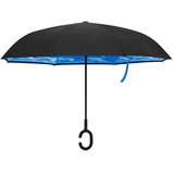  Kišobran s ručkom u obliku slova C crni 108 cm | Eponuda.com