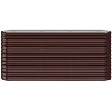  Povišena vrtna gredica od čelika 152 x 40 x 68 cm smeđi | shoptok.hr