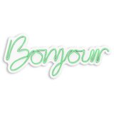 WALLXPERT Dekorativna plastična LED rasveta Bonjour Green | ePonuda.com