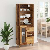  Highboard Staro drvo 69,5 x 34 x 180 cm Konstruirano drvo | shoptok.hr