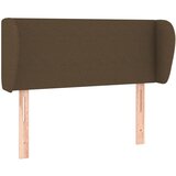 vidaXL Vzglavje z ušesi temno rjavo 83x23x78/88 cm blago, (20648177) | Shoptok.si