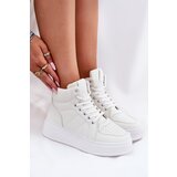 EVENTO High women's sneakers on platform white Tillive | shoptok.hr