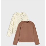Sinsay Pamučna majica kratkih rukava 2 pack | shoptok.hr