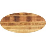 Stolna ploča 110 x 40 x 2,5 cm ovalna od masivnog drva manga | shoptok.hr