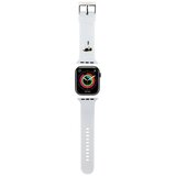 Karl Lagerfeld 3D gumijasti pas karl naglavo za apple watch 38/40/41MM bel, (21910308) Cene
