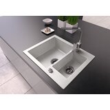 Sink Solution pomivalno korito NATURA 80 PLUS - 600 x 490 mm - bela (7050081) Cene