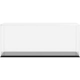 vidaXL Razstavna škatla prozorna 34x16x14 cm akril | Shoptok.si