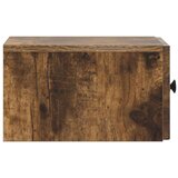  Stenski nočni omarici 2 pcs Dimljen hrast 33 x 34,5 x 20 cm, (5000209575) | Shoptok.si