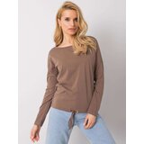 BASIC Feel Good Blouse-RV-BZ-5122.15P-brown | Shoptok.si