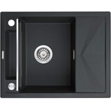 Deante granitno pomivalno korito Magnetic ZRM G11A grafit metalik Cene
