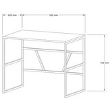 Hanah home Radni sto Monea Sapphire Oak