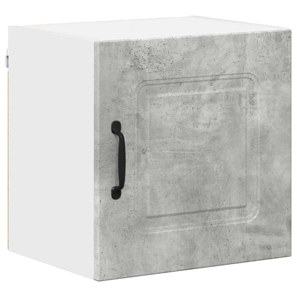  Zidni kuhinjski ormarić s policom Betonski sivi 40 x 31 x 40 cm | shoptok.hr