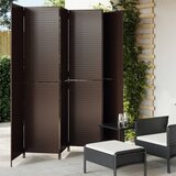  The Living Store Pregrada za sobo 6 plošč rjav poli ratan - Pregrada Za Sobo, (21486116) | Shoptok.si