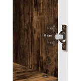 vidaXL Komplet pohištva za kopalnico s predalom 3 pcs Dimljeni hrast | Shoptok.si