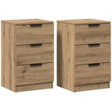  Noćni ormarići 2 kom Artisan hrast 40x36x65 cm izrađeno drvo | Eponuda.com