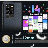 Oukitel WP50 5G 16/256GB, črna pametni robustni telefon Android 14, 6500mAh 48MP+8MP, (21604860) | Shoptok.si