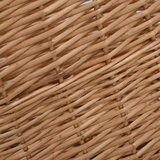 vidaXL Košara za drva z ročaji za prenašanje 78x54x34 cm naravna vrba | Shoptok.si