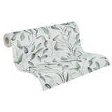 AS Creation Flis tapeta Pure Elegance/ Pint Walls II (Zelena, bijela, Floral, 10,05 x 0,53 m) | shoptok.hr