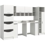 MID.YOU Regal Za Pralnico Free, Bela | Shoptok.si