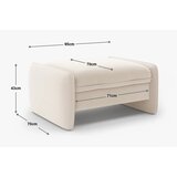 Micadoni Krem baršunast tabure Georgia – | shoptok.hr