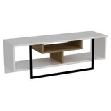 Hanah home tv polica asal (120) white ud black | ePonuda.com