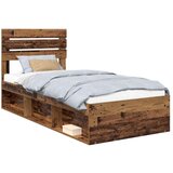  Okvir za krevet Staro drvo 90 x 190 cm Čvrsto borovo drvo | shoptok.hr