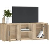 TV ormarić boja hrasta sonome 100x31,5x35 cm konstruirano drvo | shoptok.hr