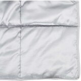  Poletna odeja srebrna 220 x 260 cm Satin in mikrovlakna, (5000147594) | Shoptok.si