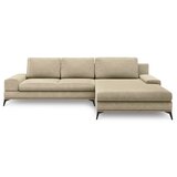 Windsor & Co Sofas bež kotna raztegljiva sedežna garnitura Planet, desni kot | Shoptok.si