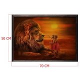 Wallity slika touch the lıon, 35 x 70 cm | ePonuda.com