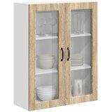  Zidni stakleni ormarić LUCCA Hrast sonoma 80 x 31 x 100 cm | Eponuda.ba