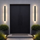  LED spoljašnje zidno svetlo WOW LED/20W/230V 3000/4000/6000K 120cm IP54 crna | Eponuda.com