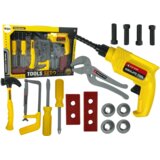  Dječji DIY set alata s bušilicom, žuti | shoptok.hr